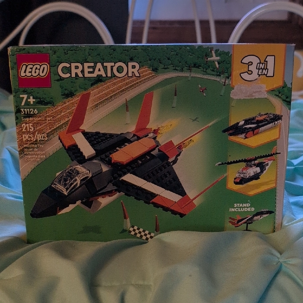 Sealed LEGO 31126 CREATER 3 IN 1 Supersonic jet